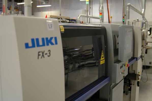 Juki machine for printed circuit board manufacturing